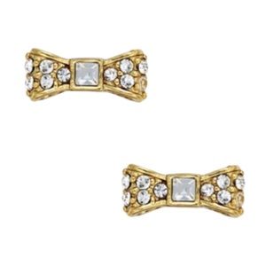 KATE SPADE • Gold Ready Set Bow Earrings